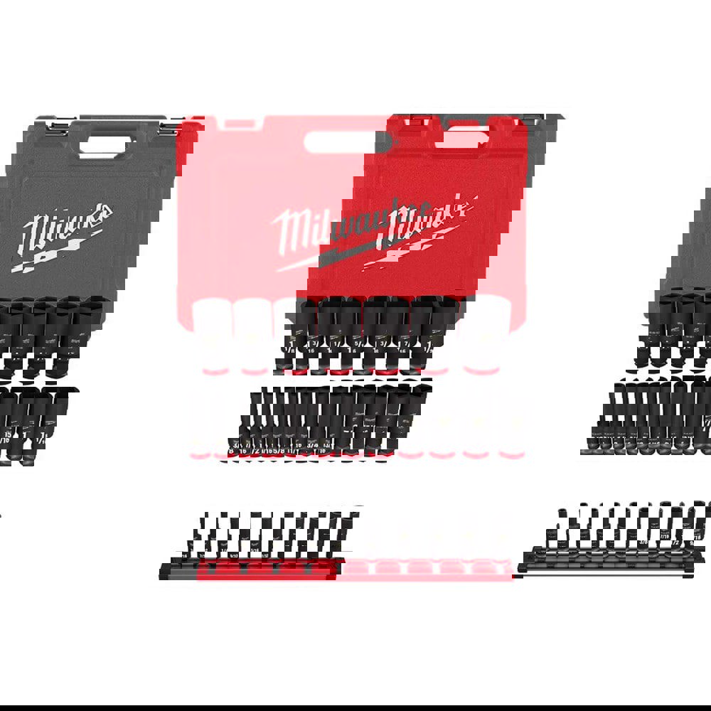Socket Sets; Set Type: Socket Set; Deep ; Measurement Type: Inch ; Drive Size: 1/4 in ; Minimum Size (Inch): 3/16 ; Maximum Size (Inch): 9/16 ; Tool Type: Deep
